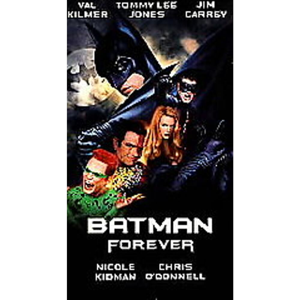 Batman Forever (VHS, 2000) Val Kilmer Jim Carrey MINTY